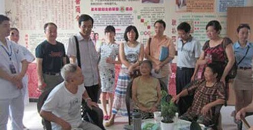 青白江区红阳社区卫生服务中心接受创建全国慢性病综合防控示范区省级督导