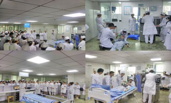 温江区第三人民医院开展应急演练