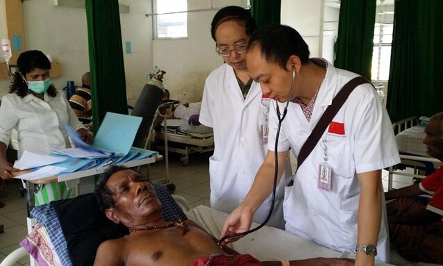 开放在东帝汶的医疗之花---记眉山市人民医院心血管内科医生潘洪川