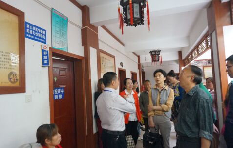 绵阳市卫计委副主任姜南到三台县第二人民医院督导工作