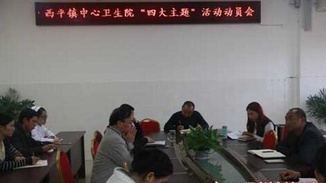 三台县西平镇中心卫生院支部委员会召开“四大主题”动员会